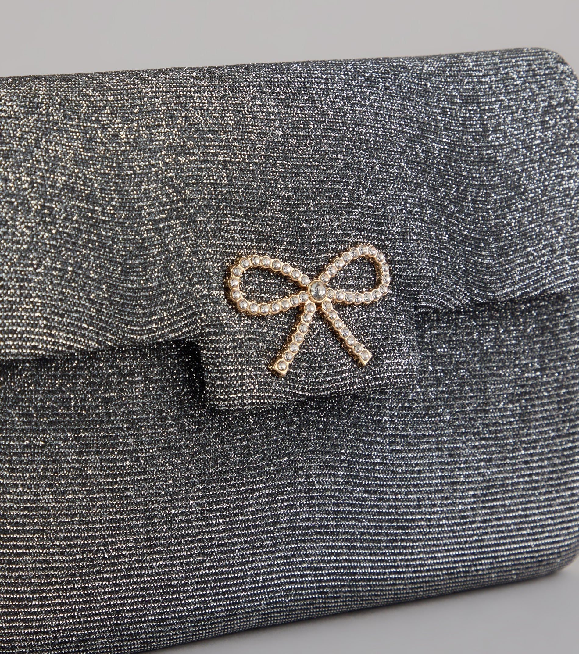 Put A Bow On It Sparkle Clutch