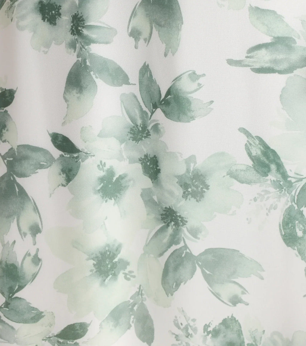 Mia Lace-Up A-Line Floral Chiffon Formal Dress