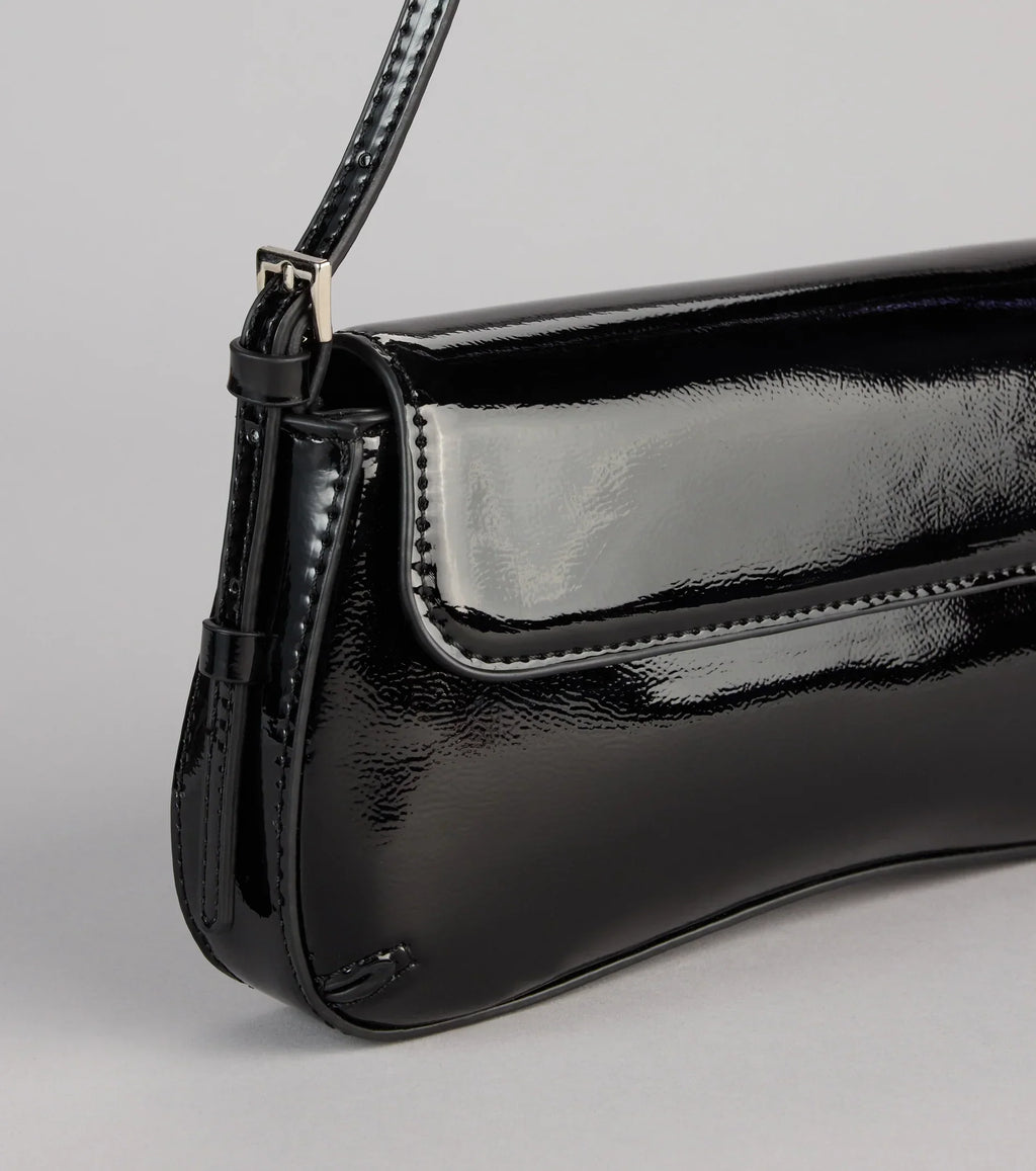 High Gloss Moment Shoulder Bag