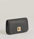 Here For The Party Metallic Crossbody Clutch