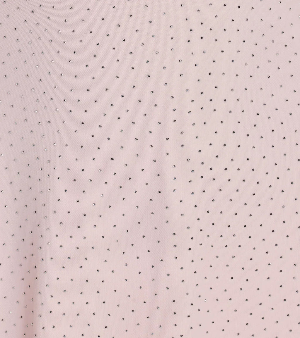 Sparkling Perfection Rhinestone A-Line Mini Dress