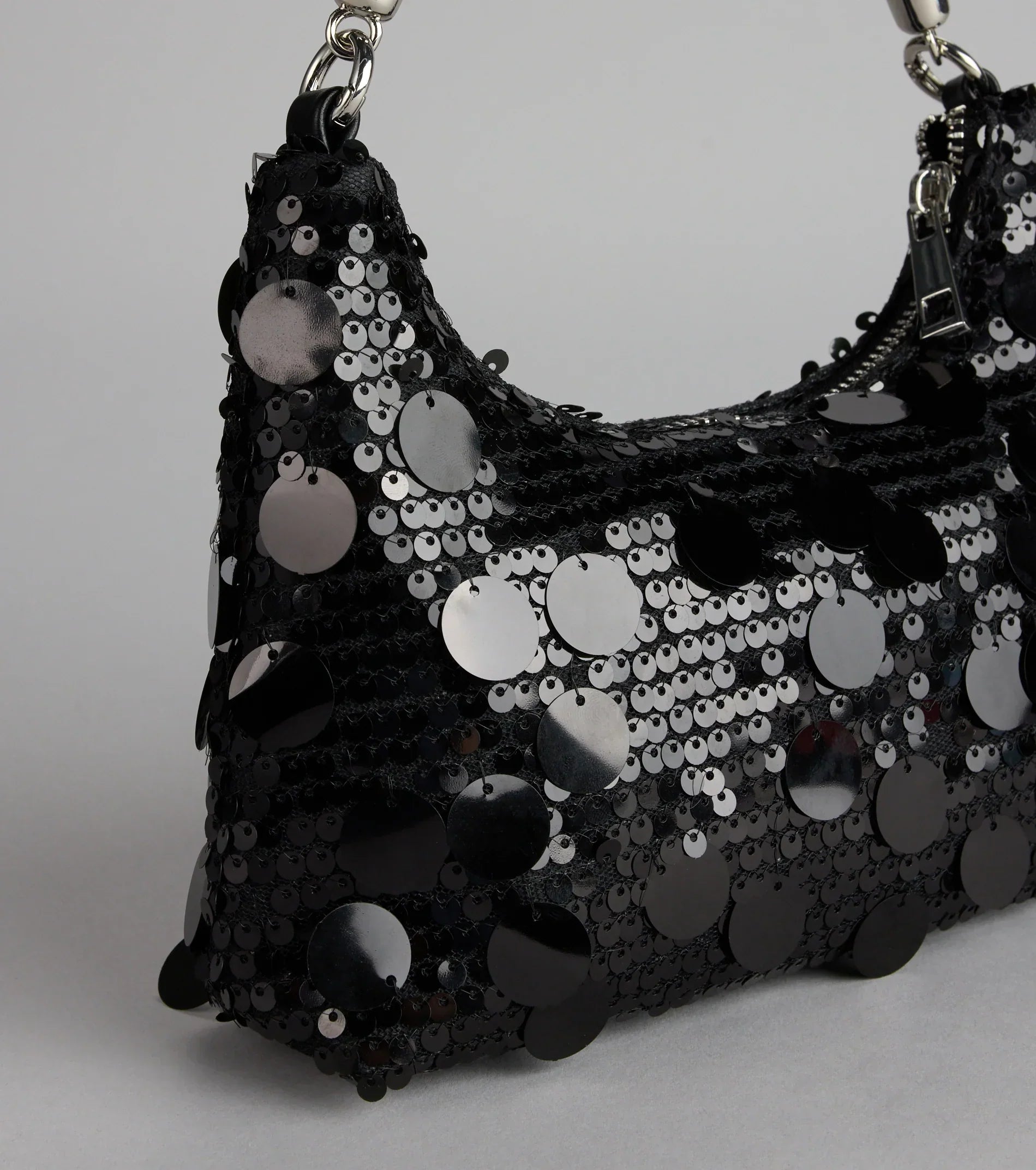 Disco Dreams Sequin Shoulder Bag