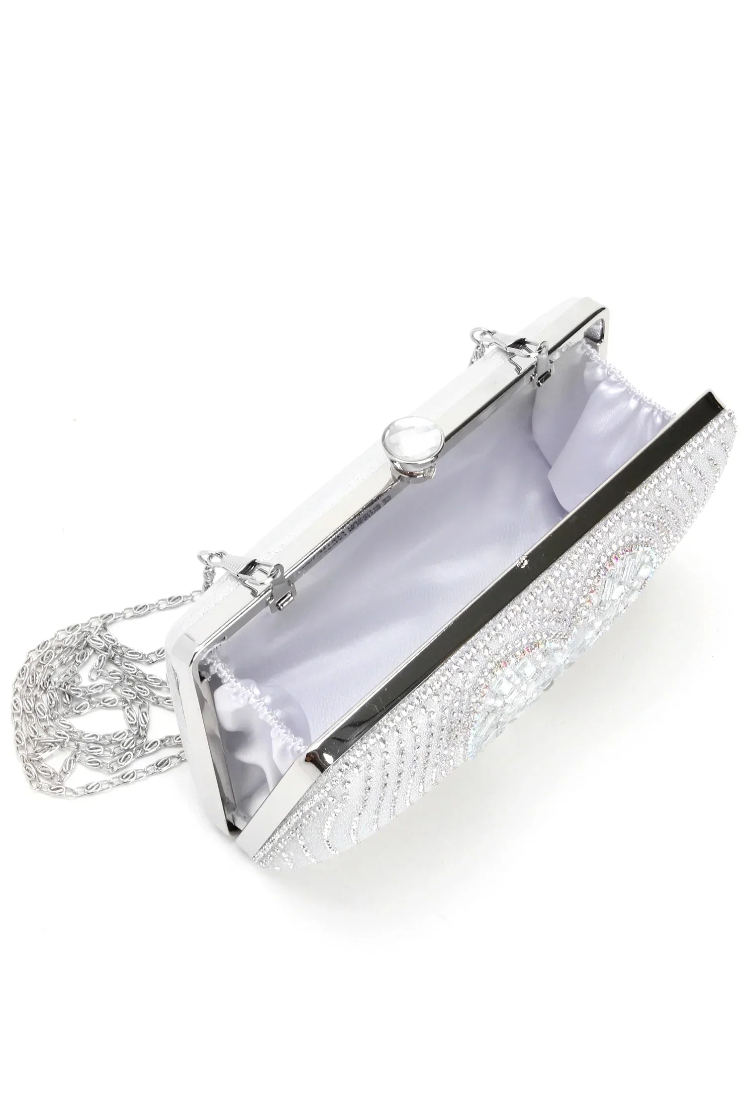 Until Midnight Rhinestone Clutch