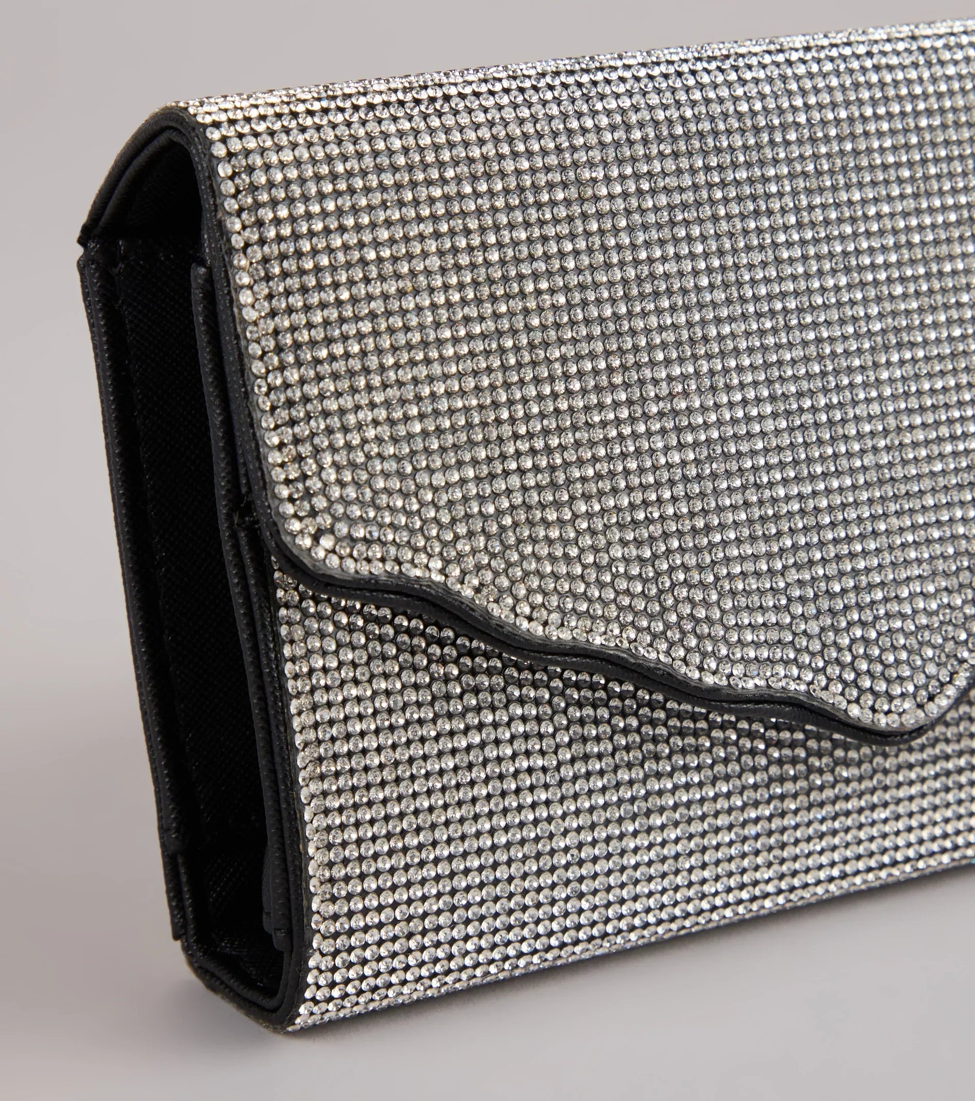 Sparkly Endeavor Rhinestone Crossbody Wallet
