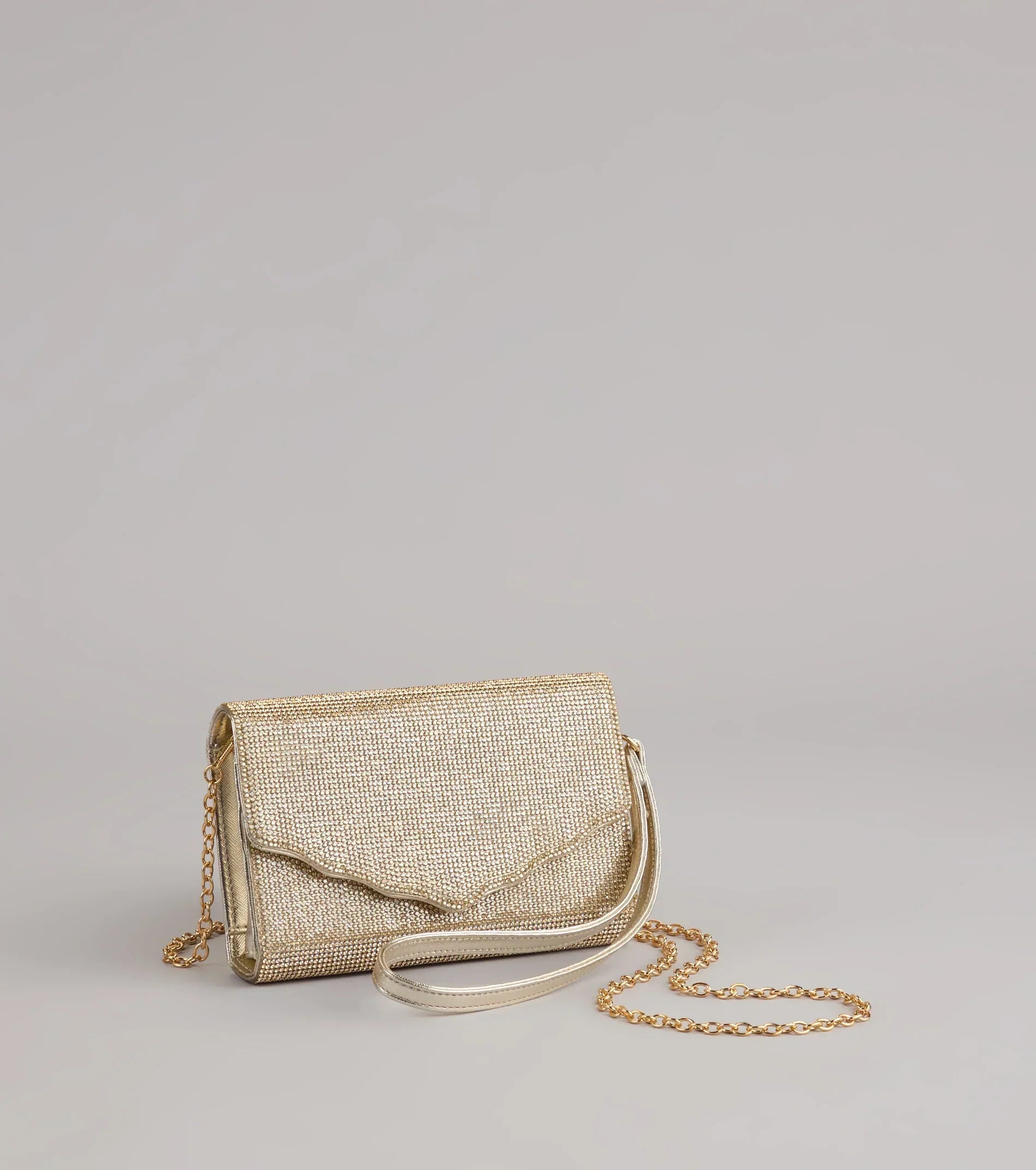 Sparkly Endeavor Rhinestone Crossbody Wallet