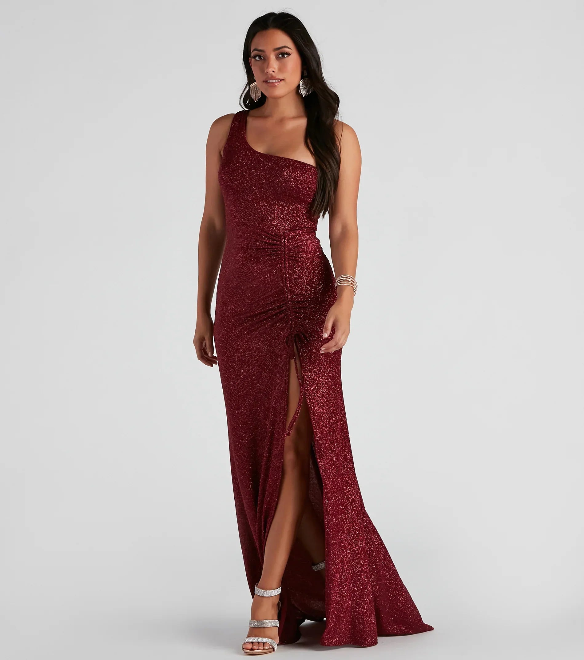 Gina Formal Glitter Long Dress