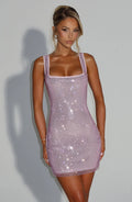Petra Mini Dress - Pink
