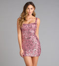 Maisie Sequin Bodycon Mini Dress