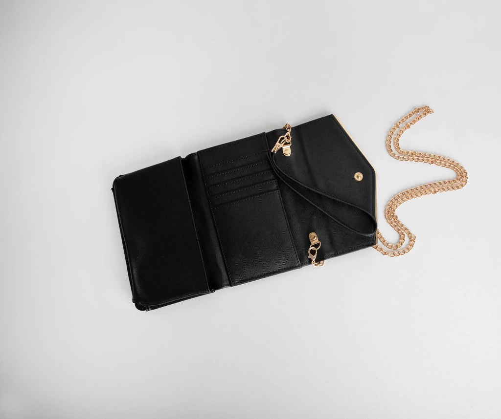 Instant Success Faux Leather Cross-body Purse