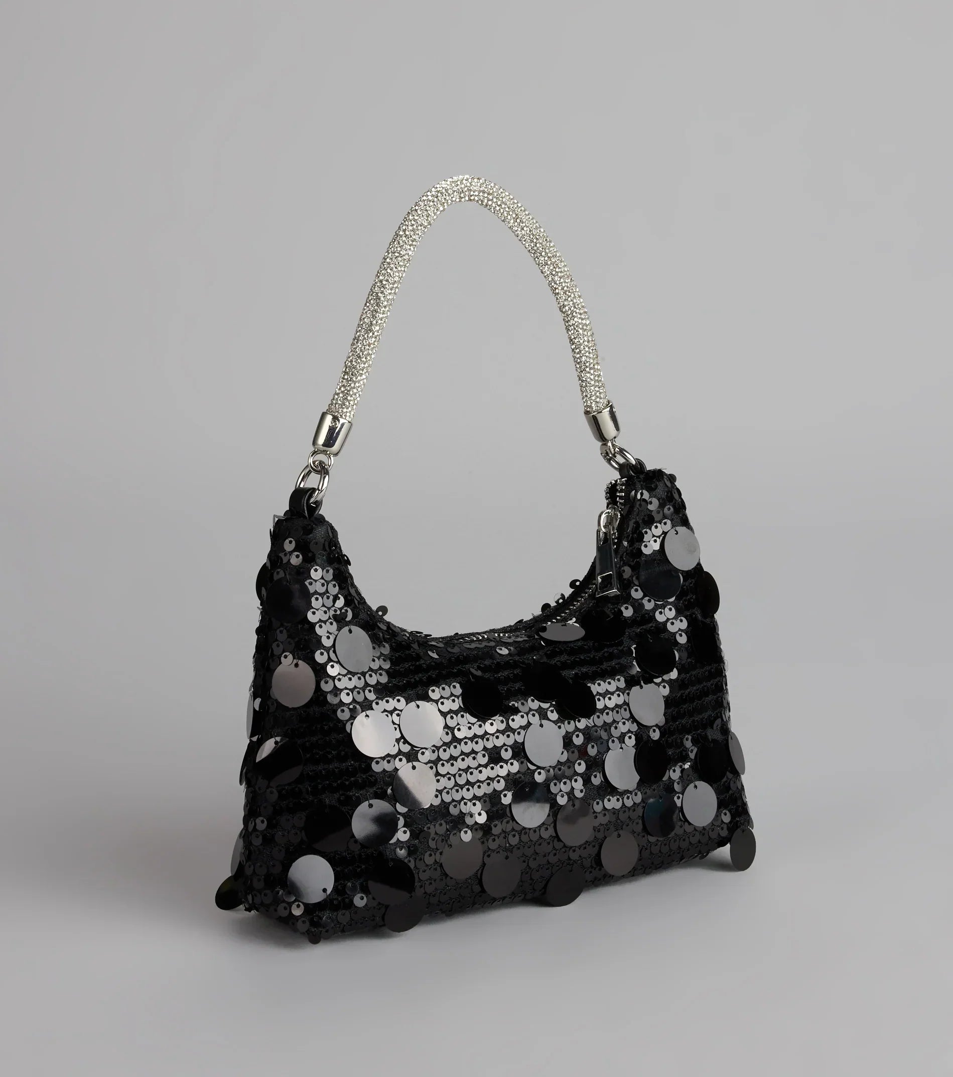 Disco Dreams Sequin Shoulder Bag