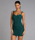 Starry Nights Glitter Bodycon Mini Dress