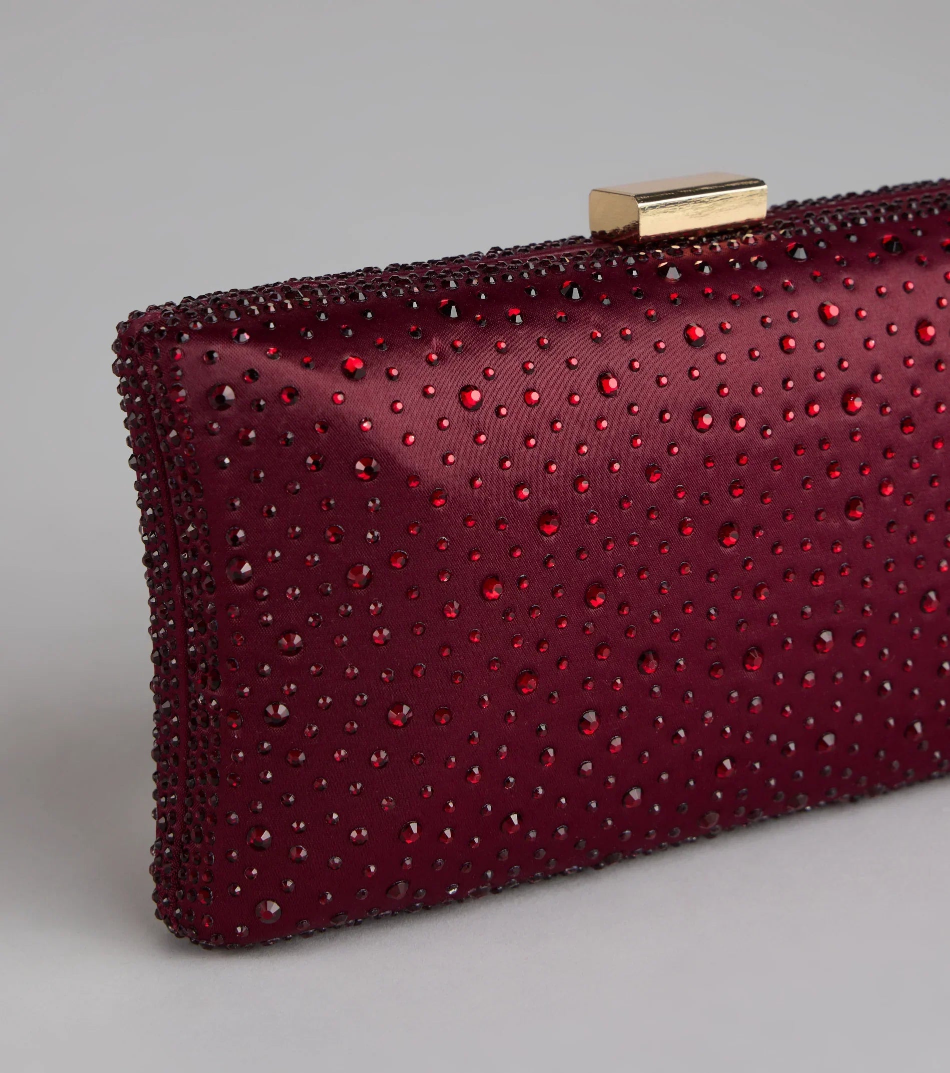 Spotlight Moment Satin Clutch