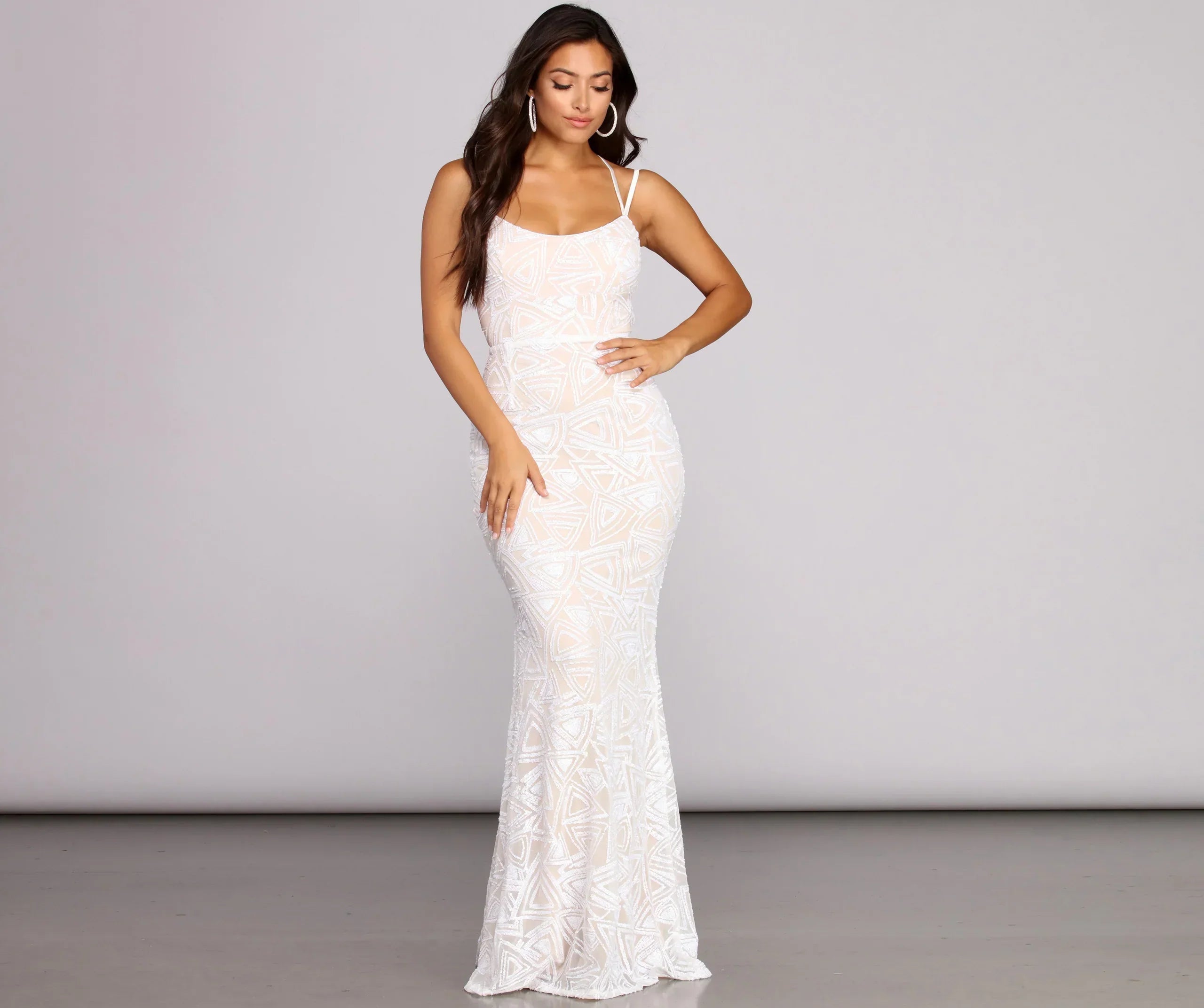 Samantha Sequin Formal Dress