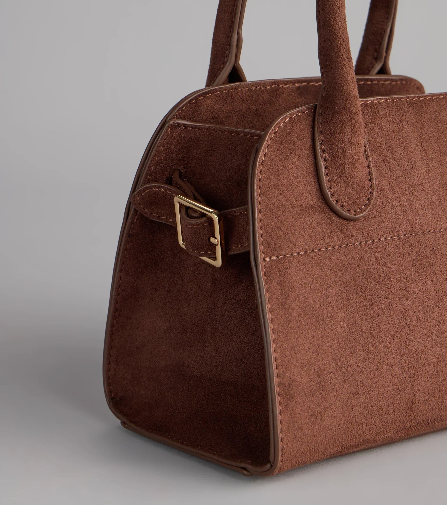 Mini Moment Faux Suede Tote Bag