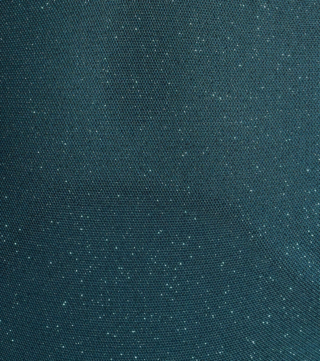 Sparkle and Shine Off-The-Shoulder Glitter Mini Dress