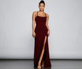 Jaelynn Formal Open Back A-Line Dress
