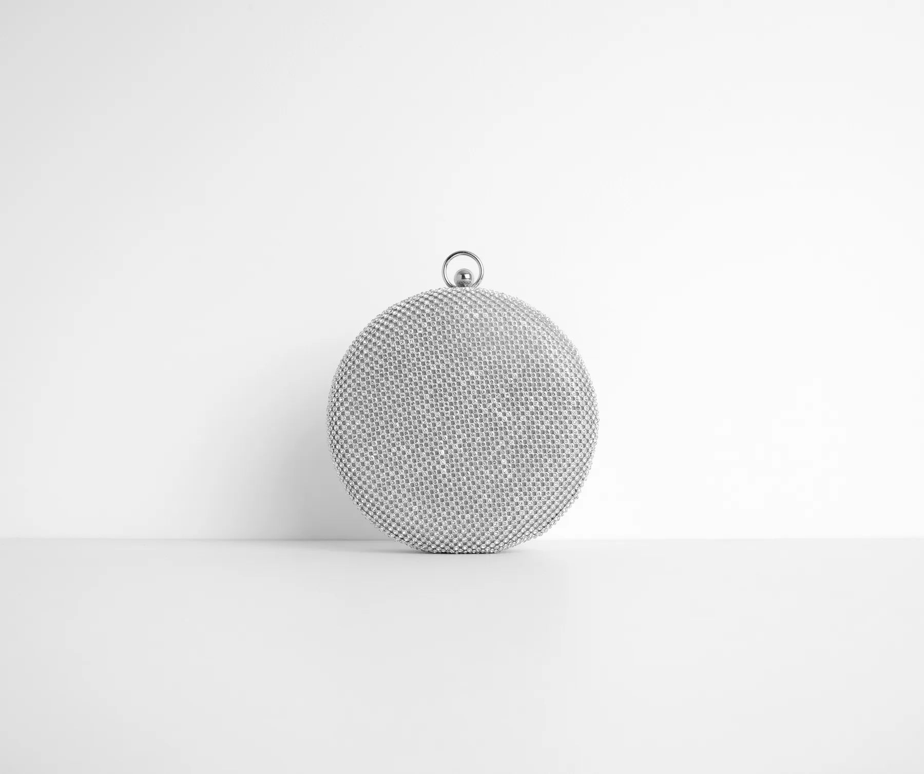 Round And Round Rhinestone Purse