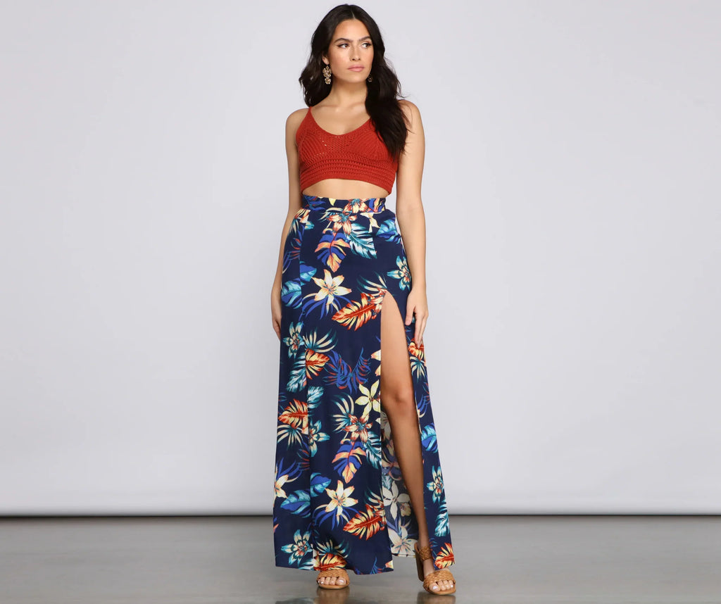 Keeping Knit Boho Crochet Crop Top