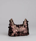 Shimmer Hour Sequin Shoulder Bag