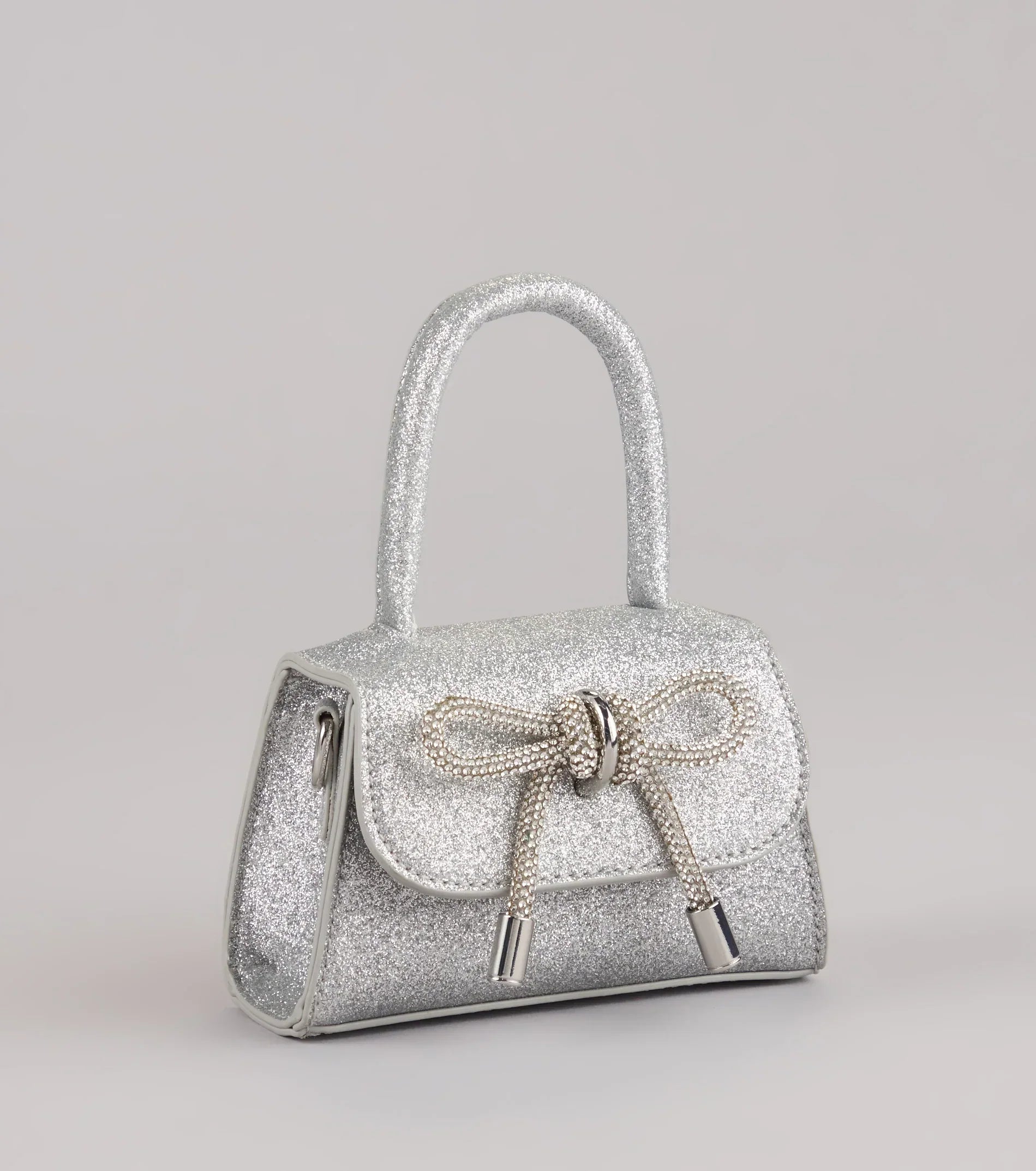 Tie It Together Glitter Mini Bag