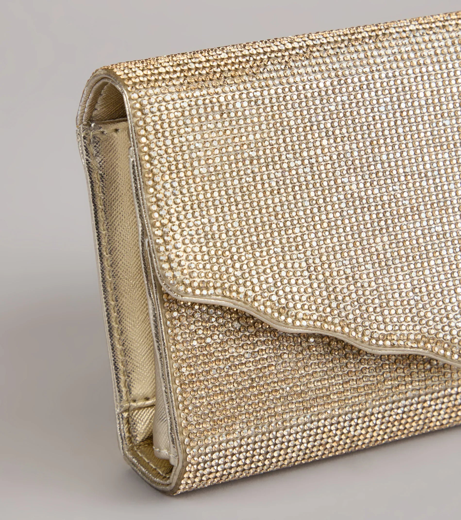 Sparkly Endeavor Rhinestone Crossbody Wallet
