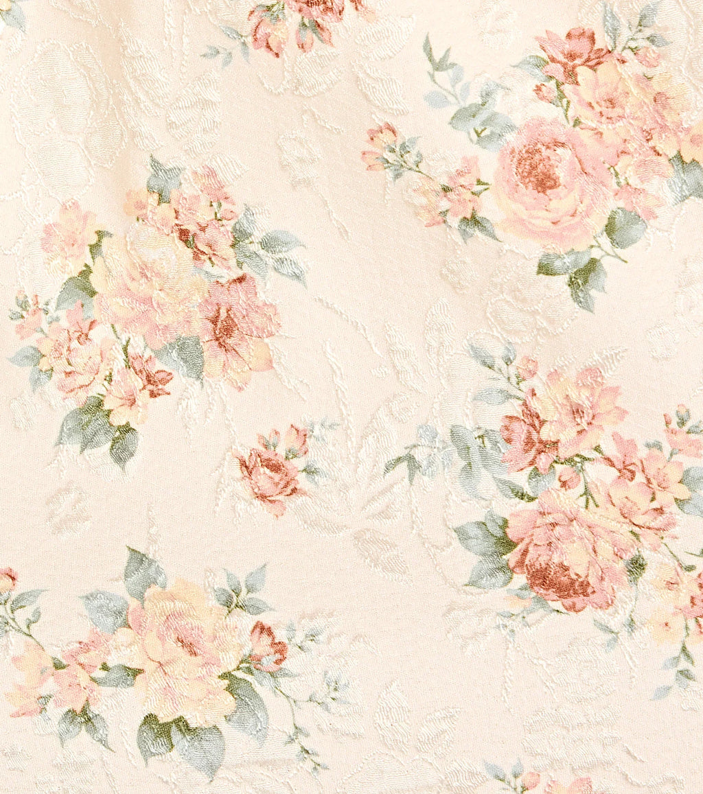 Pretty And Playful Floral Tie-Back Mini Dress