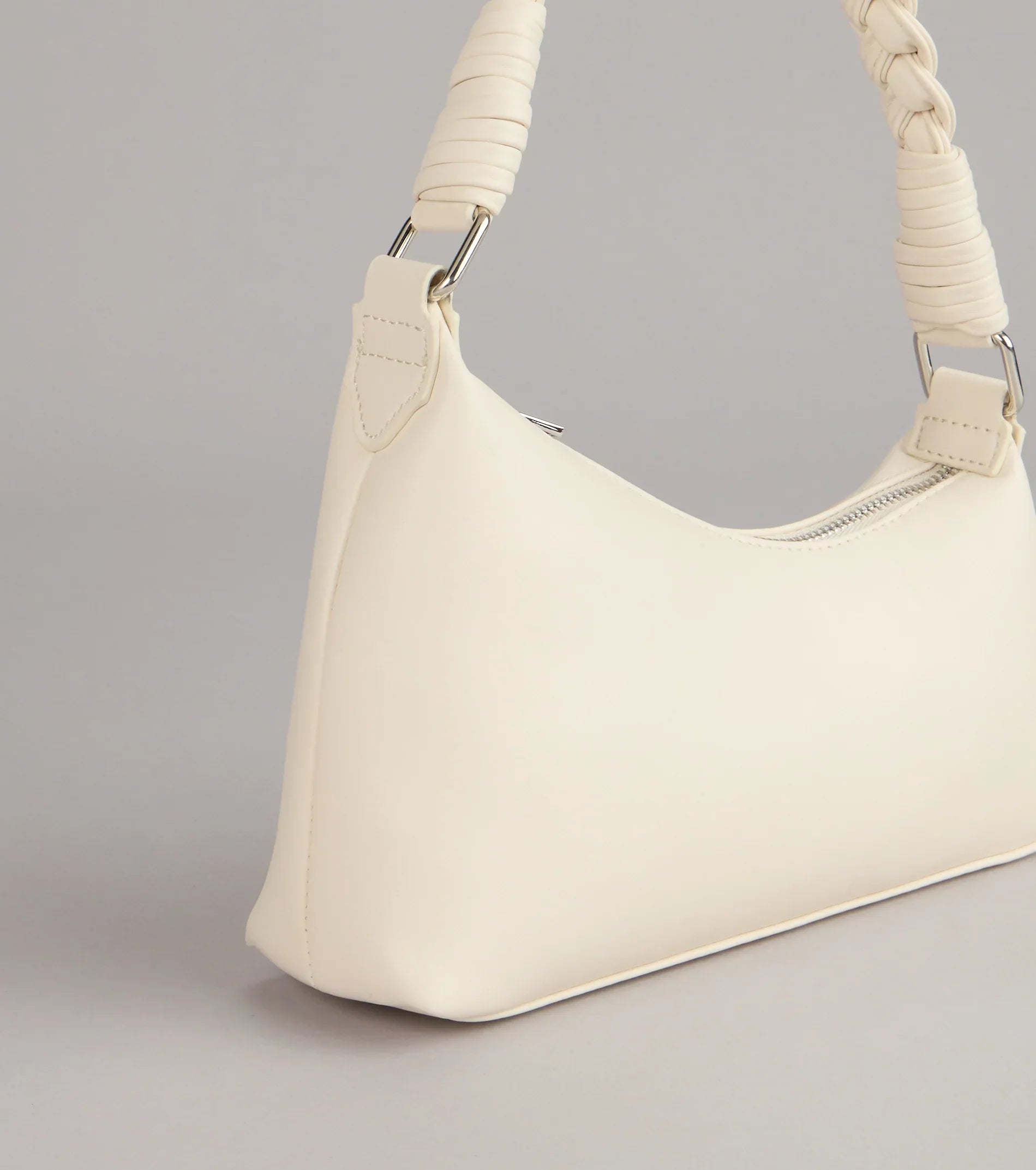 Carried Away Braided Strap Shoulder Bag