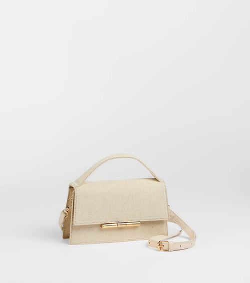 Carry On Top Handle Linen Bag